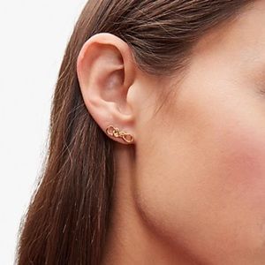 Kate Spade New York ‘With a Twist’ Stud Earrings in Gold